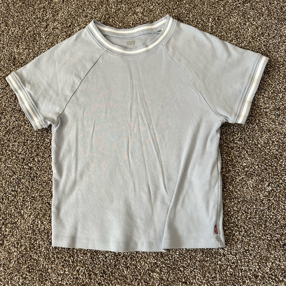 Levi's Light Blue Baby Tee